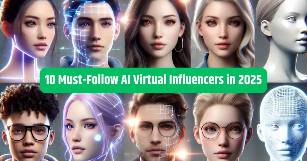 10 Must-Follow AI Virtual Influencers in 2025