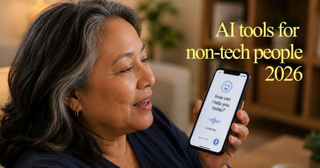 AI tools for non-tech people 2026