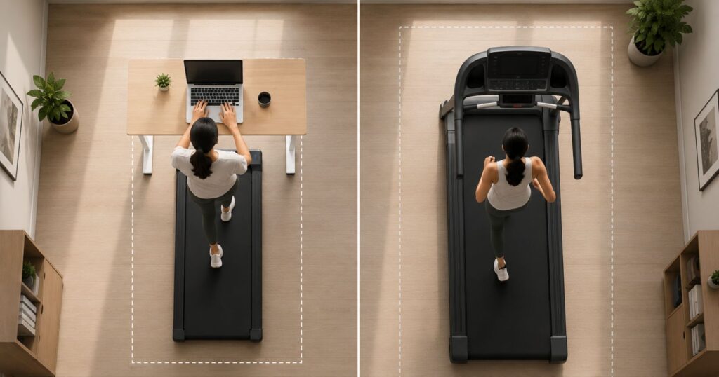 walking pad vs treadmill