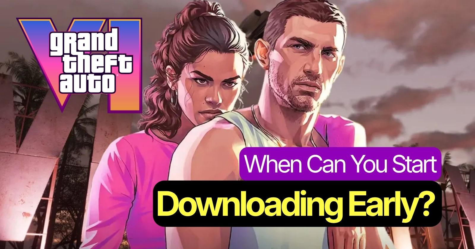 GTA 6 pre-load date November 12 2026 — PS5 Xbox download screen