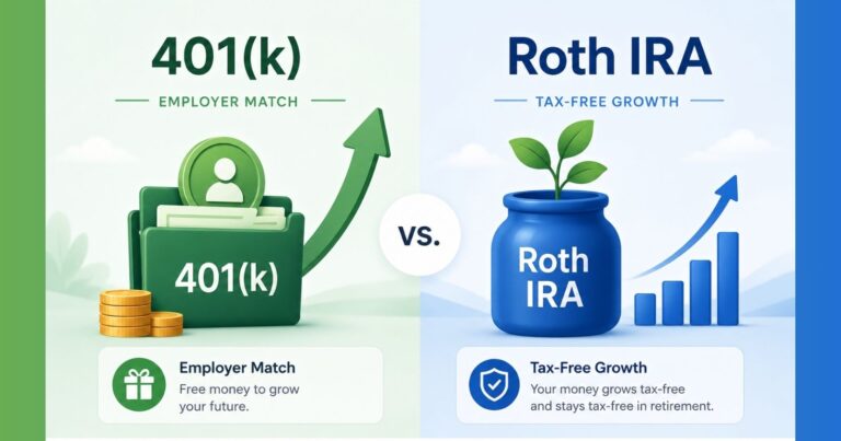 Roth IRA vs 401k which should you open first 2026 comparison guide