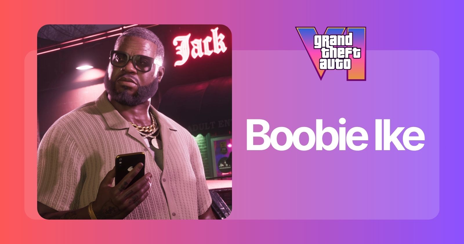 GTA 6 Supporting Characters — Boobie Ike, Cal Hampton, DreQuan and More